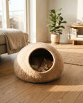 Felted Wool Cat Cave